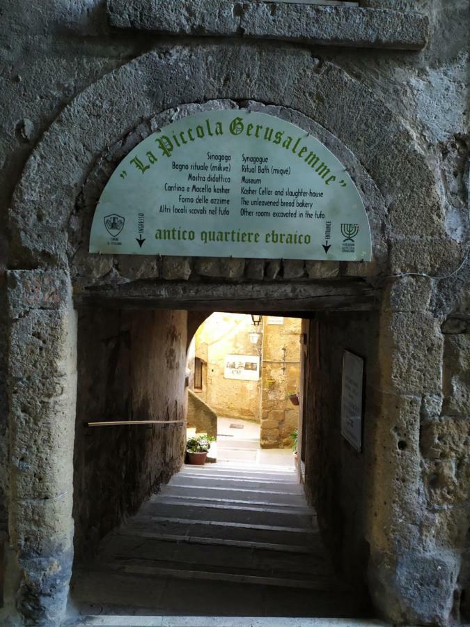 Mozzafiato Pitigliano Apartment Bagian luar foto